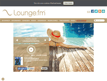 Tablet Screenshot of lounge.fm